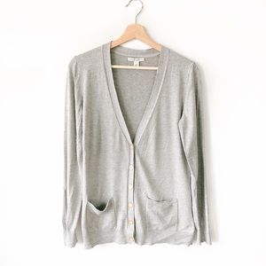 banana republic • silk blend long cardigan